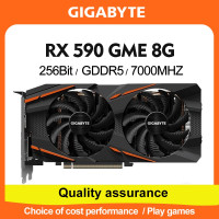 GIGABYTE RX590 598 8G Gddr5 256 bit 2304sp графический Настольный компьютер