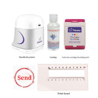 Ручной цветной принтер для этикеток Pekoko Bluetooth портативный мини домашний струйный принтер Упаковочный Мешок Qr-код принтер для логотипов штрих-кодов