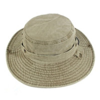 Панама XdanqinX мужская хлопковая, камуфляжная дорожная Повседневная пляжная шляпа с эффектом потертости, ветрозащитная веревка, фиксированные джунгли, летняя