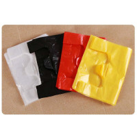 小垃圾袋小号迷你黑色背心式桌面一次性车载桌上小型超小塑料袋子