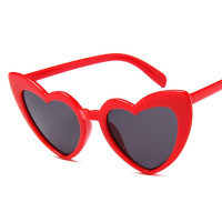 1 шт., Очки в оправе в форме сердца, очки для вечеринок, женские солнцезащитные очки в форме кошачьего глаза, брендовые дизайнерские солнцезащитные очки, очки в форме сердца, ретро, UV400, женские солнцезащитные очки