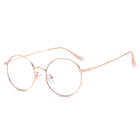 Очки для близорукости для мужчин и женщин, аксессуар с круглыми линзами с защитой от синего света, с диоптриями-0,5,-0,75,-1,0,-1,25,-1,5,-2,0, до-8,0