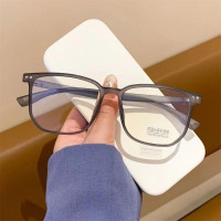 Очки для чтения в Корейском стиле, меняющие цвет, очки для близорукости, ультратонкие синие, унисекс, солнцезащитные очки для женщин 2023