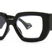 Брендовые очки для чтения по рецепту, очки большого размера, квадратные, прозрачные женские очки для компьютера, женские оптические очки с большой оправой