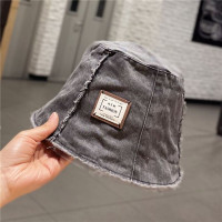 Панама из денима цвета хаки для мужчин и женщин, модная летняя шляпа для рыбалки, очаровательная, Y2k Kpop, для молодых девушек, 2023