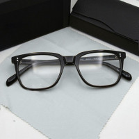 Квадратная оправа для очков с полным ободком, Высококачественная ацетатная оправа, Модная стильная оправа для очков, винтажные брендовые дизайнерские очки OV5031