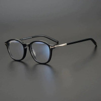 Мужские и женские модные ацетатные очки для чтения по рецепту при близорукости с оправой TF 5397 винтажные простые очки для чтения с леопардовым принтом