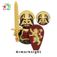 Детские игрушки, солдаты среднего возраста, строительные блоки, броня, рыцарь, арбалет, человек, мини-фигурки, игрушки для детей, подарки для детей