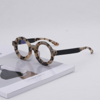 Японские круглые ацетатные оригинальные оправы для очков высокого качества для мужчин и женщин, классические очки для близорукости, очки по рецепту для мужчин, 244