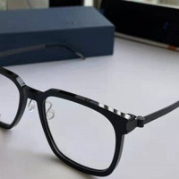 Дания брендовые титановые Безвинтовые очки, ультралегкие мужские деловые квадратные очки по рецепту для женщин и мужчин, оптические очки 1258