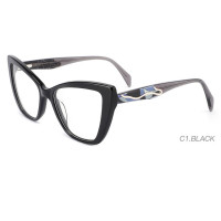 Женские ацетатные оправы для очков кошачий глаз kanseven, винтажные оправы для очков по рецепту при близорукости, женские стильные очки 2022