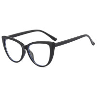 Женские очки, очки для чтения, очки с блокировкой сисветильник, очки «кошачий глаз» для женщин, трендовые оптические зеркальные женские очки 2021