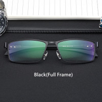 Легкие и удобные очки YIMARUILI из сплава TR90, деловые мужские очки в полной оправе с полуоправой, оптическая оправа для очков по рецепту