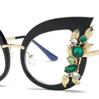 Очки женские, с большой оправой, для чтения, для дальнозоркости, «кошачий глаз», «Ретро», голусветильник кие