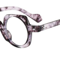 Винтажные трендовые пикантные маленькие очки в круглой оправе для чтения, прозрачные женские очки в стиле панк с защитой от сисветильник, очки для дальнозоркости плюс + 2