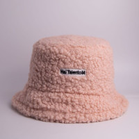 Панама из искусственного меха овечьей шерсти Женская, теплая бархатная шапка для отдыха на открытом воздухе, путешествий, рыбалки, Осень-зима