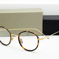 Брендовые ацетатные оправы для очков из сплава для мужчин и женщин, винтажные круглые очки по рецепту, очки для близорукости в оригинальной коробке tb905