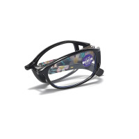 Новинка складные очки для чтения женские с защитой от синего света элегантные модные и удобные очки для дальнозоркости с принтом мужские очки