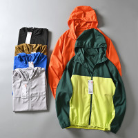 外貿原單UPF50+島國試衣間夏季男士薄款涼爽連帽防曬衣皮膚衣外套