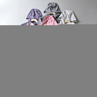 外貿尾單UPF50+冰涼彈力夏季透氣連帽戶外皮膚衣防曬服女款防曬衣