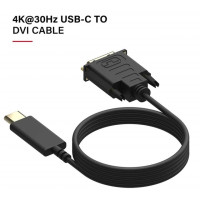 Кабель-адаптер USB C на dvi 1,8 м, type c на DVI