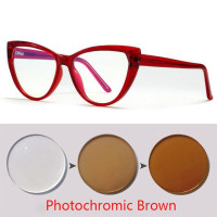 Очки женские оптические «кошачий глаз» с диоптриями от-0,5 до-6,0