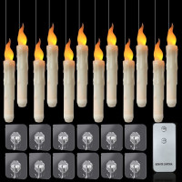 Фальшивые беспламенные Свечи, работающие от батареек, фальшивые мерцающие подсвечники, электронные свечи для свадебного украшения дома