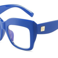 Оправа для очков Женская Большая квадратная винтажная оправа прозрачные оправы для очков для женщин Роскошные Брендовые очки для компьютера