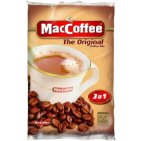 進口美卡菲咖啡MacCoffee俄羅斯風味三合一速溶咖啡50包西餐飲品