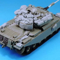 Набор из неокрашенной смолы в масштабе 1/35 посылка танка из Израиля (без бака)