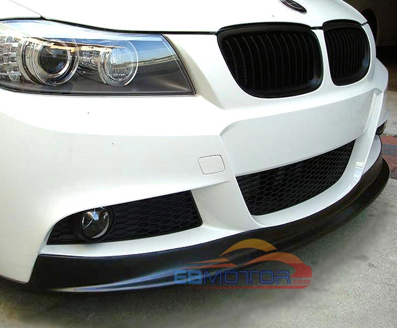 AK Style Front lip Spoiler for BMW 3-Series E90 E91 LCI Mtech sport bumper 2009-2011