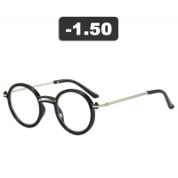 Мужские и женские очки для близорукости Ahora, винтажные круглые очки для близорукости в стиле ретро, Рецептурные очки с диоптриями, 2021