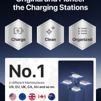 USB-C зарядная станция для ноутбука 30 Вт PD порт 7 шт