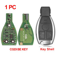 A ++ качество CGDI MB CG BE Key для всех Benz FBS3 315 МГц/433 м ключевой программатор для Mercedes и получите 1 бесплатный жетон для CGDI MB