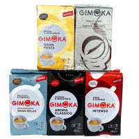 意大利進口 GIMOKA ESPRESSO意式濃縮咖啡粉250g中深烘焙純黑咖啡