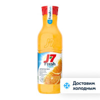 100% сок апельсиновый охлажденный J7 Fresh Taste 0,85л