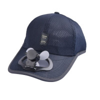 Летняя бейсболка с солнечной панелью, унисекс, с вентилятором, для улицы, спорта, кемпинга, походов, с козырьком от солнца