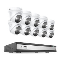 Система видеонаблюдения ZOSI 4K POE, 8 Мп, Ultra HD, 16 каналов, NVR