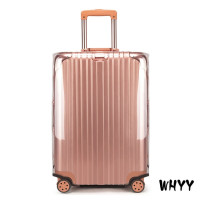 Полностью прозрачный защитный чехол для багажа, утолщенный защитный чехол для чемодана, ПВХ чехол для чемодана, чехол для чемодана на колесиках