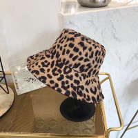 Панама женская двусторонняя с леопардовым принтом, шляпа в стиле хип-хоп, головной убор для отдыха на открытом воздухе, рыбалки, лето-осень 2022