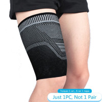 Компрессионный рукав Tcare для бедра, защитная накладка для облегчения боли и восстановления, спортивный бандаж для поддержки ног, защитный бандаж для растяжения мышц
