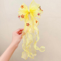 Заколки для волос с цветными цветами для девочек, 1 шт.