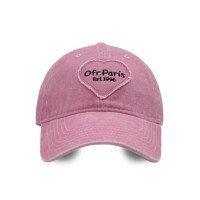 Бейсболка ромбик Y2K для мужчин и женщин, Кепка-Снэпбэк в стиле ретро с вышивкой, с сердечками, розового цвета, стильная, для занятий спортом на открытом воздухе, лето 2023