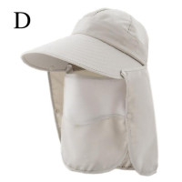 Панама с защитой шеи, летняя шапка от солнца, воздухопроницаемая, из сетчатого материала, складная, для отдыха на открытом воздухе, походов