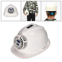 Кепка с большим вентилятором, летняя перезаряжаемая многофункциональная Защитная шапка для работы на открытом воздухе, 4 уровня скорости
