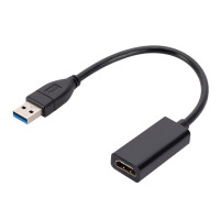 Адаптер USB 3,0-HDMI, HD 1080P, совместимый с USB