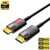 Кабель 8K HDMI, волоконно-оптический, кабель HDMI 2,1, кабель 8K 60 Гц 4K 120 Гц 48 Гбит/с eARC HDCP HDR 10 + для ТВ-приставки, ПК PS4/5