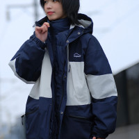 冬季戶外防風防水三合一白鴨絨羽絨服男女可拆卸衝鋒衣保暖外套