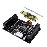 FX1N-14MT PLC плата промышленного управления + USB-TTL кабель PLC модуль аналоговый вход/выход с релейным модулем задержки направляющей