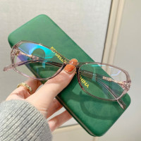 Стекло для чтения с защитой от сисветильник es очки «Лиса» женские очки для чтения с алмазным покрытием es увеличительное стекло + 1,0 + 1,5 + 2,0 + 2,5 + 3,0 + 3,5